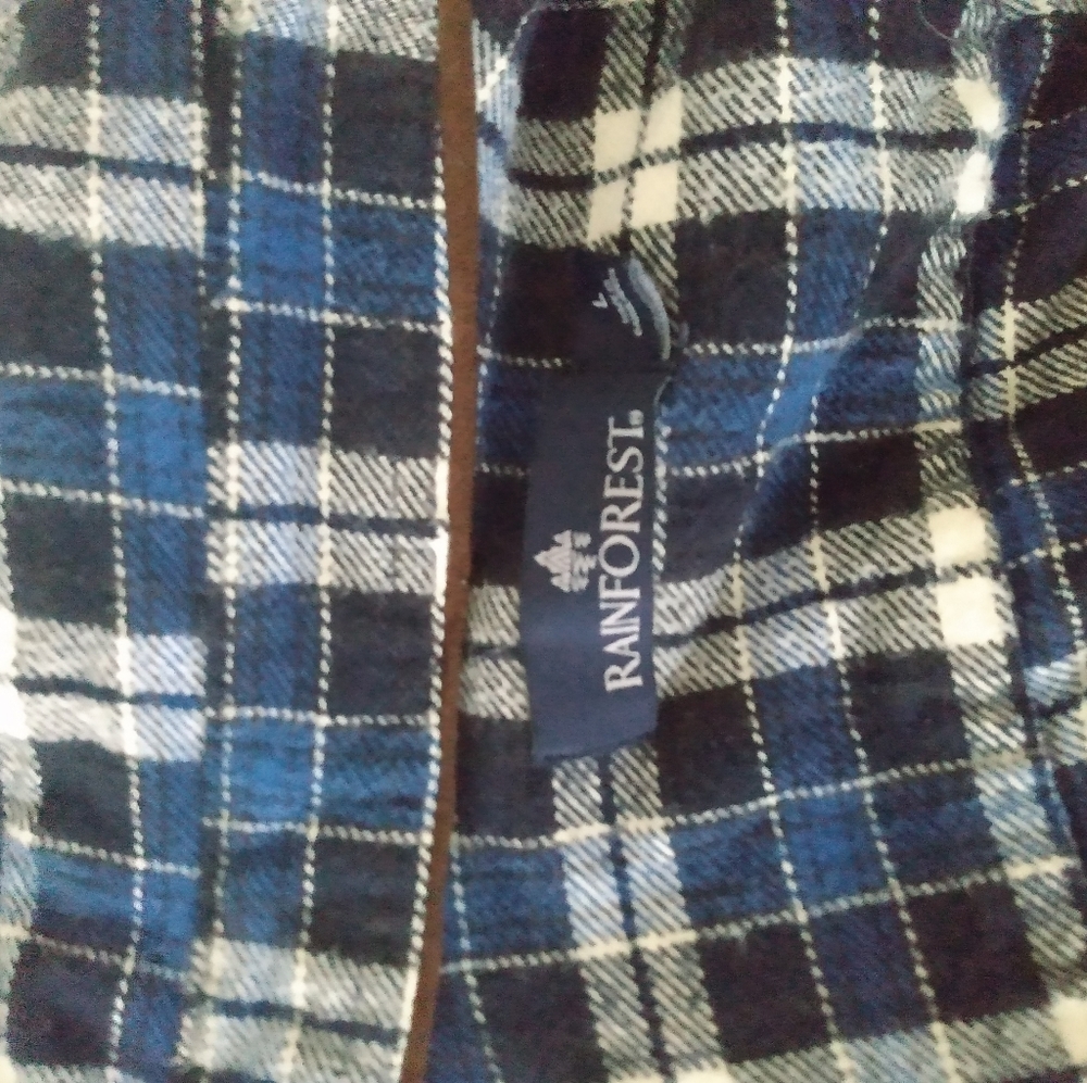 Rainforest flannel shirt jacket